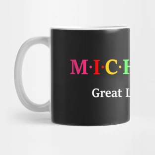 Michigan, USA. Great Lake State Mug